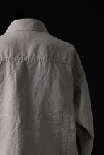 Load image into Gallery viewer, CAPERTICA BIG JEAN JACKET Ⅱ / SUPER HIGH DENSITY LINEN (KINARI)