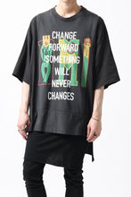 画像をギャラリービューアに読み込む, CHANGES VINTAGE REMAKE MULTI PANEL S/S TEE (BLACK #G)