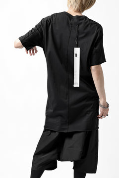 画像をギャラリービューアに読み込む, 11 BY BORIS BIDJAN SABERI SHORT SLEEVE TEE &quot;T-S1B-F1101&quot; / OBJECT DYED (BLACK)