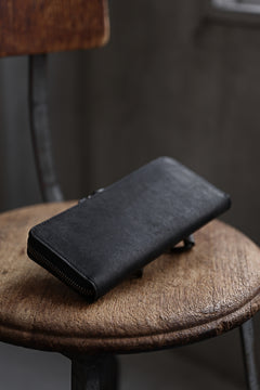 画像をギャラリービューアに読み込む, Portaille ROUND ZIP LONG WALLET / PUEBLO (BLACK)