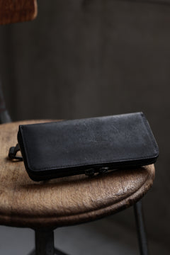 画像をギャラリービューアに読み込む, Portaille ROUND ZIP LONG WALLET / PUEBLO (BLACK)