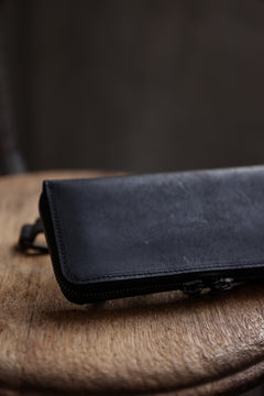 画像をギャラリービューアに読み込む, Portaille ROUND ZIP LONG WALLET / PUEBLO (BLACK)