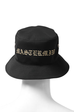 Load image into Gallery viewer, mastermind JAPAN EMBROIDERY LOGO HAT (BLACK)