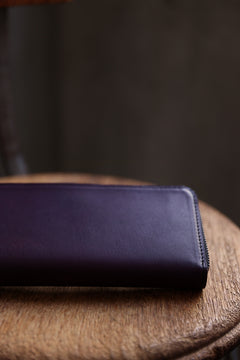 画像をギャラリービューアに読み込む, Portaille ROUND ZIP LONG WALLET / ELBAMATTE (PURPLE)