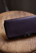 画像をギャラリービューアに読み込む, Portaille ROUND ZIP LONG WALLET / ELBAMATTE (PURPLE)
