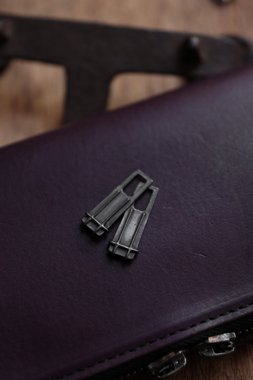 画像をギャラリービューアに読み込む, Portaille ROUND ZIP LONG WALLET / ELBAMATTE (PURPLE)