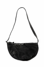 Load image into Gallery viewer, ISAMU KATAYAMA BACKLASH SHOULDER BAG / DOUBLE-SHOULDER OBJECT DYED (BLACK)