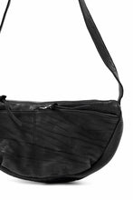 Load image into Gallery viewer, ISAMU KATAYAMA BACKLASH SHOULDER BAG / DOUBLE-SHOULDER OBJECT DYED (BLACK)