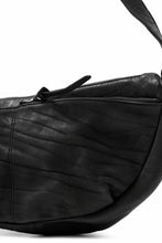 Load image into Gallery viewer, ISAMU KATAYAMA BACKLASH SHOULDER BAG / DOUBLE-SHOULDER OBJECT DYED (BLACK)