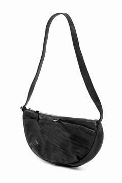 Load image into Gallery viewer, ISAMU KATAYAMA BACKLASH SHOULDER BAG / DOUBLE-SHOULDER OBJECT DYED (BLACK)