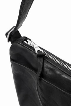 Load image into Gallery viewer, ISAMU KATAYAMA BACKLASH SHOULDER BAG / DOUBLE-SHOULDER OBJECT DYED (BLACK)