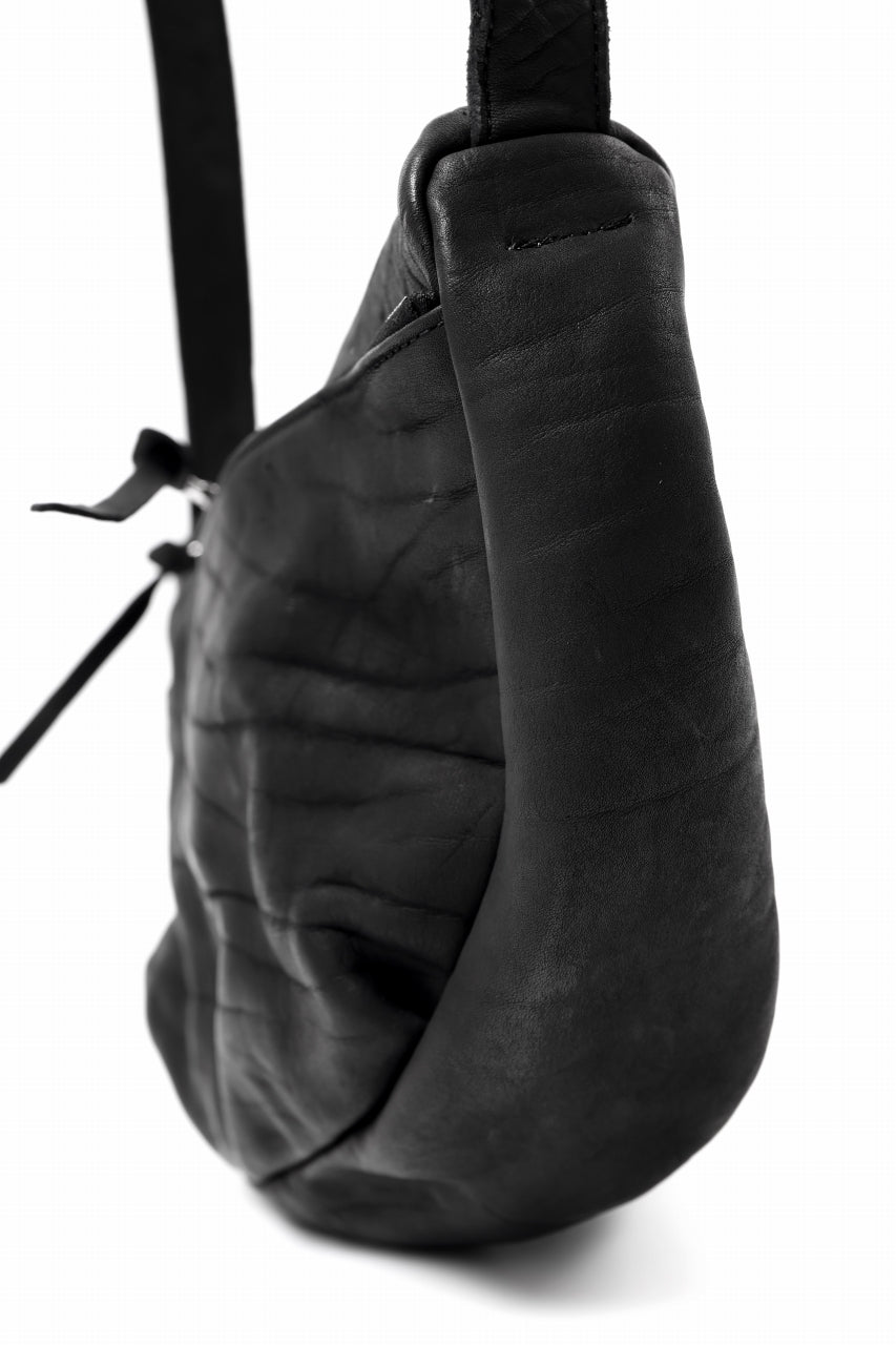 Load image into Gallery viewer, ISAMU KATAYAMA BACKLASH SHOULDER BAG / DOUBLE-SHOULDER OBJECT DYED (BLACK)