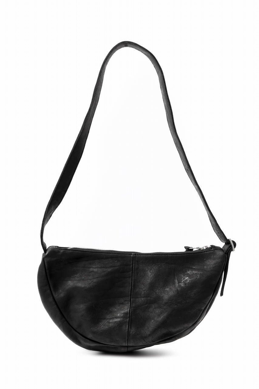 Load image into Gallery viewer, ISAMU KATAYAMA BACKLASH SHOULDER BAG / DOUBLE-SHOULDER OBJECT DYED (BLACK)