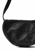 Load image into Gallery viewer, ISAMU KATAYAMA BACKLASH SHOULDER BAG / DOUBLE-SHOULDER OBJECT DYED (BLACK)