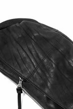 Load image into Gallery viewer, ISAMU KATAYAMA BACKLASH SHOULDER BAG / DOUBLE-SHOULDER OBJECT DYED (BLACK)