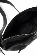 Load image into Gallery viewer, ISAMU KATAYAMA BACKLASH SHOULDER BAG / DOUBLE-SHOULDER OBJECT DYED (BLACK)