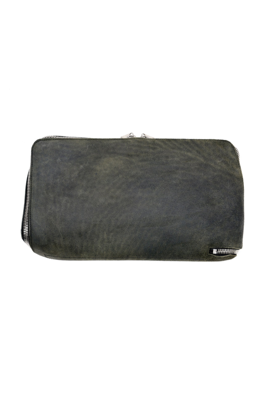 画像をギャラリービューアに読み込む, ierib onepiece clutch-bag / Marble Culatta (BLACK #A)