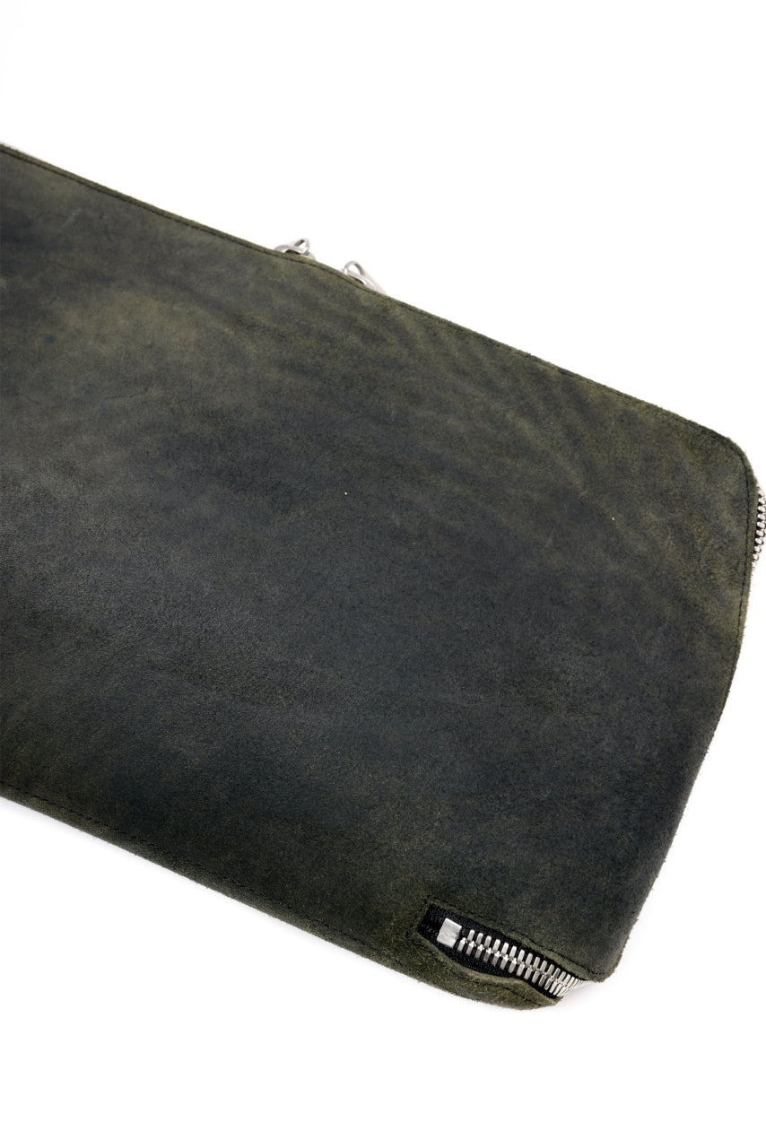 画像をギャラリービューアに読み込む, ierib onepiece clutch-bag / Marble Culatta (BLACK #A)