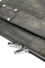 画像をギャラリービューアに読み込む, ierib onepiece clutch-bag / Marble Culatta (BLACK #A)