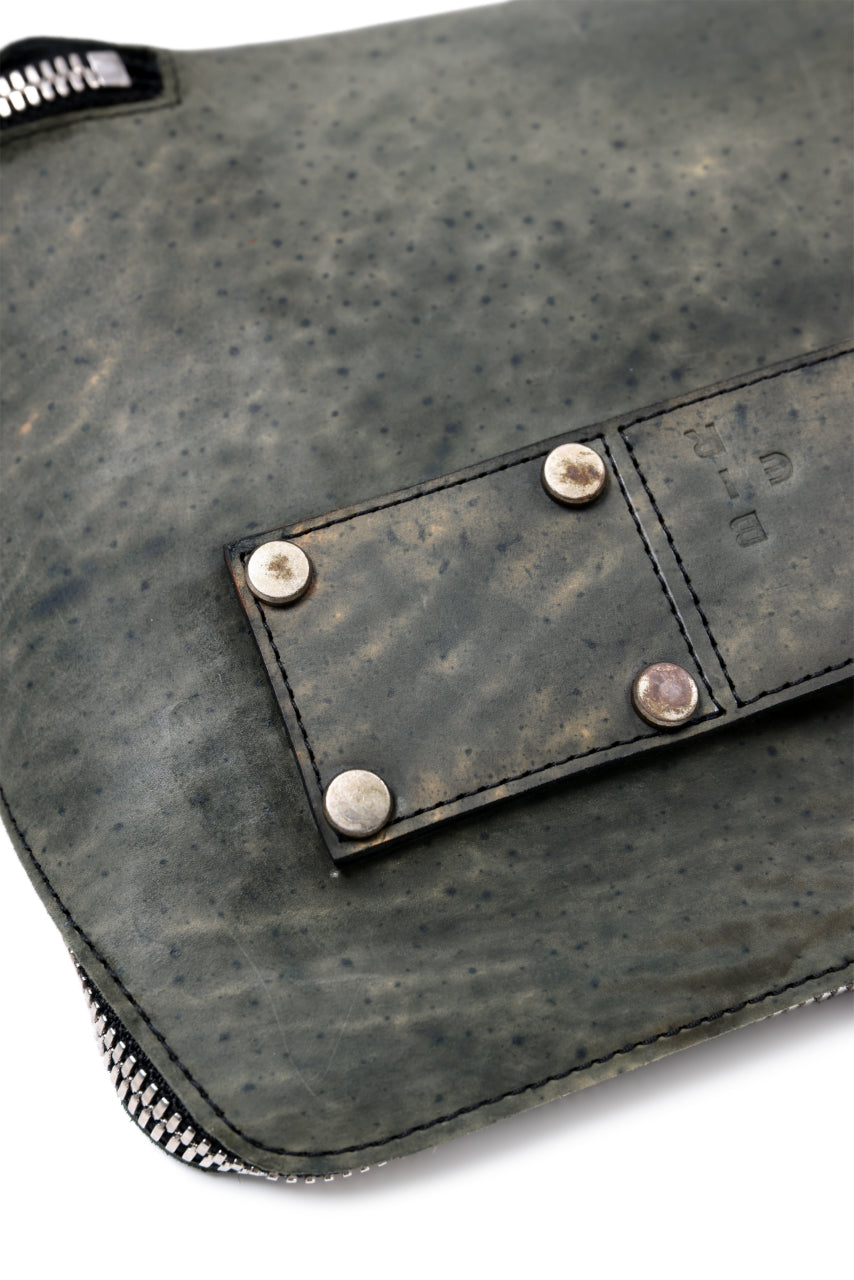 画像をギャラリービューアに読み込む, ierib onepiece clutch-bag / Marble Culatta (BLACK #A)