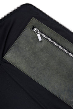 画像をギャラリービューアに読み込む, ierib onepiece clutch-bag / Marble Culatta (BLACK #A)