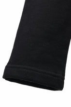 画像をギャラリービューアに読み込む, A.F ARTEFACT FLAP ZIP SARROUEL SKINNY PANTS / COTTON SWEAT (BLACK)