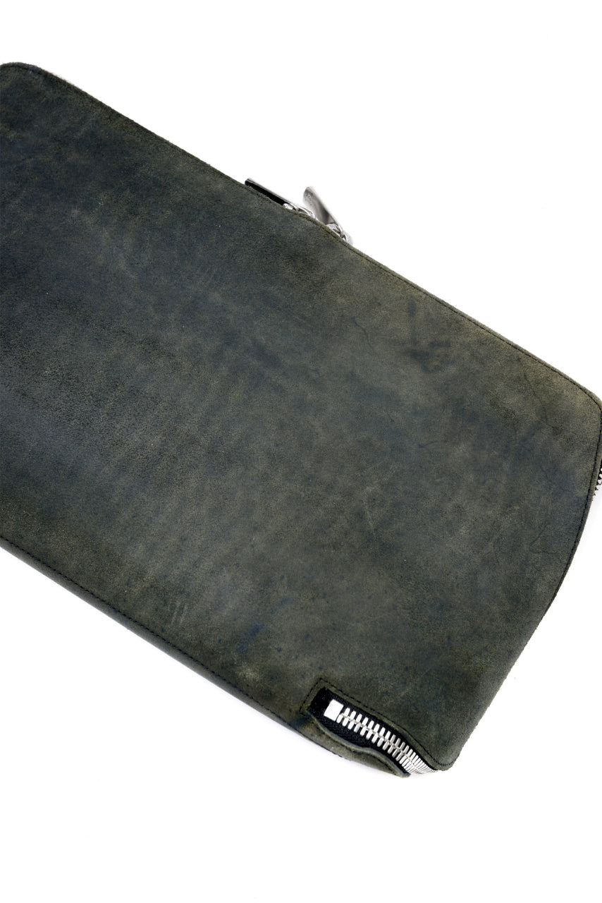 画像をギャラリービューアに読み込む, ierib onepiece clutch-bag / Marble Culatta (BLACK #B)