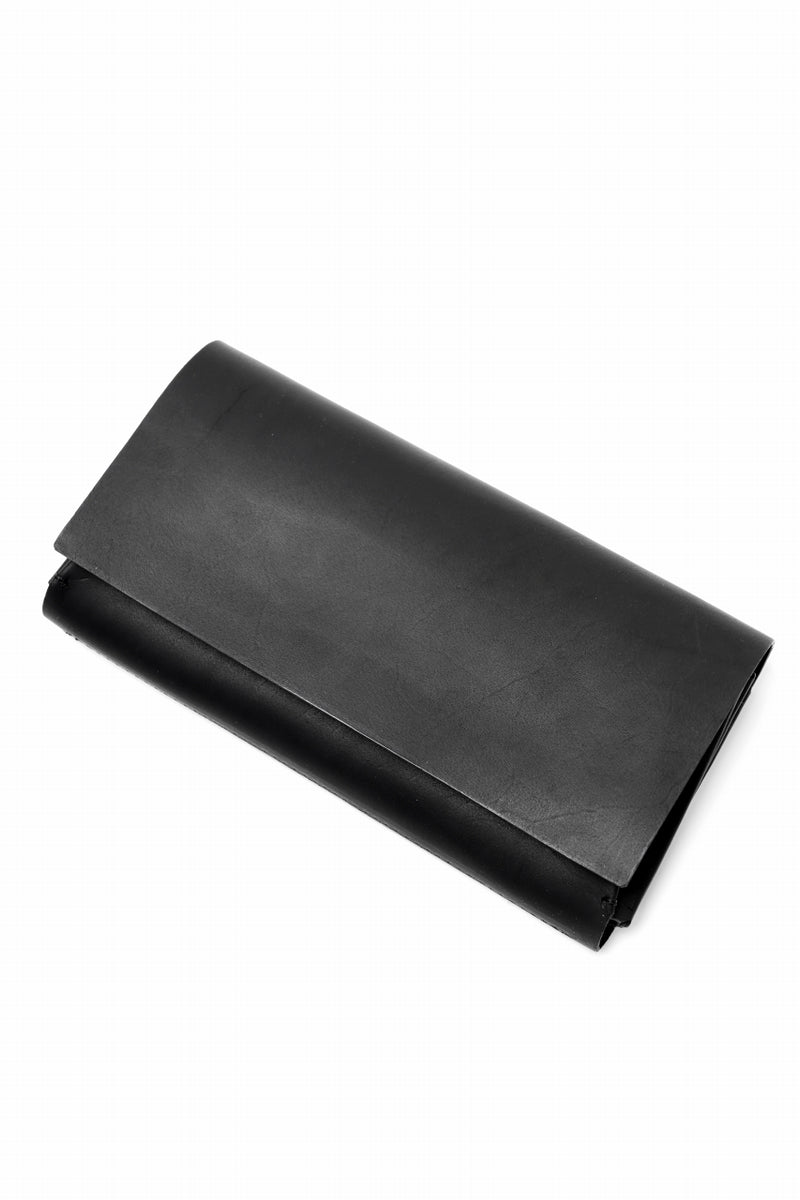 ISAMU KATAYAMA BACKLASH LONG FOLD WALLET / GUIDI CALF (BLACK)の商品ページ |  イサムカタヤマバックラッシュの公式通販 - LOOM OSAKA ONLIN STORE