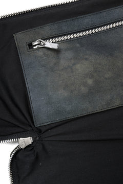 画像をギャラリービューアに読み込む, ierib onepiece clutch-bag / Marble Culatta (BLACK #B)