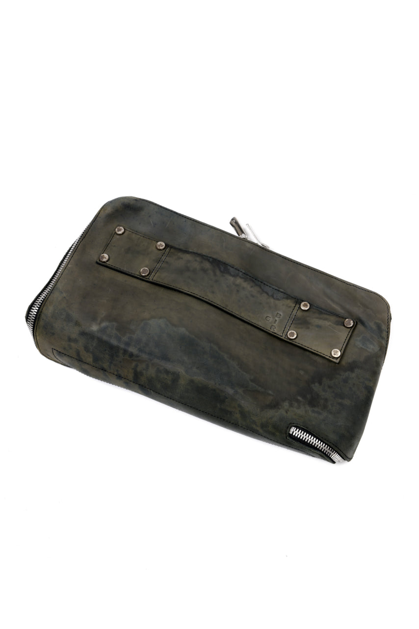 画像をギャラリービューアに読み込む, ierib onepiece clutch-bag / Marble Culatta (BLACK #C)