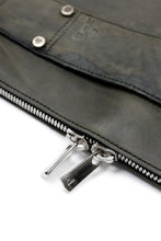 画像をギャラリービューアに読み込む, ierib onepiece clutch-bag / Marble Culatta (BLACK #C)