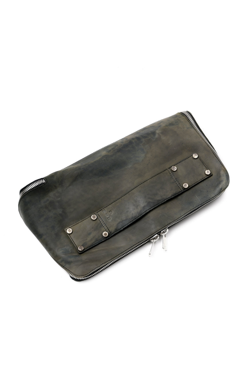 画像をギャラリービューアに読み込む, ierib onepiece clutch-bag / Marble Culatta (BLACK #C)