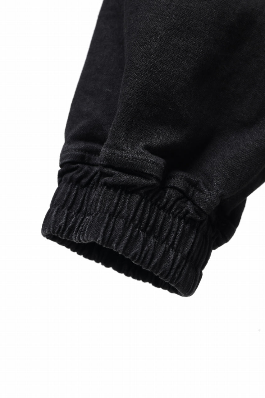 画像をギャラリービューアに読み込む, A.F ARTEFACT EASY SARROUEL CARGO PANTS / HI-STRETCH DENIM (BLACK)