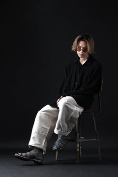 画像をギャラリービューアに読み込む, ierib gurkha shoes / White Waxy Horse Butt (BLACK)