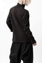 画像をギャラリービューアに読み込む, KLASICA SMOKE SMOOTH TURTLE NECK PULL / JACQUARD KNIT JERSEY (DARK OLIVE)