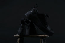 画像をギャラリービューアに読み込む, BORIS BIDJAN SABERI HORSE LEATHER LOW CUT SNEAKER / WASHED & HAND TREATED "BAMBA2.1-SIN" (BLACK)