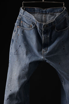 画像をギャラリービューアに読み込む, CHANGES REPRODUCT STRAIGHT JEANS (INDIGO #B)