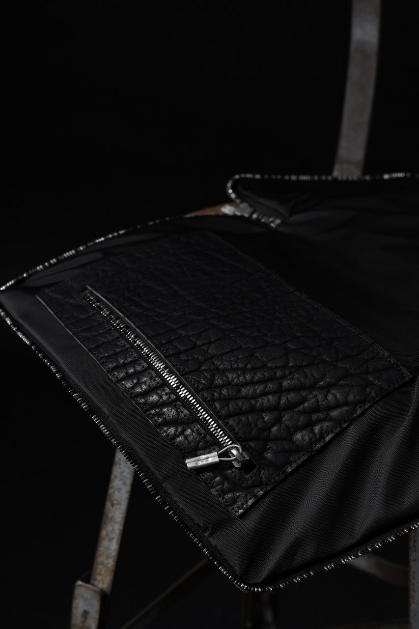 画像をギャラリービューアに読み込む, ierib onepiece clutch-bag / Rough Bull (BLACK)