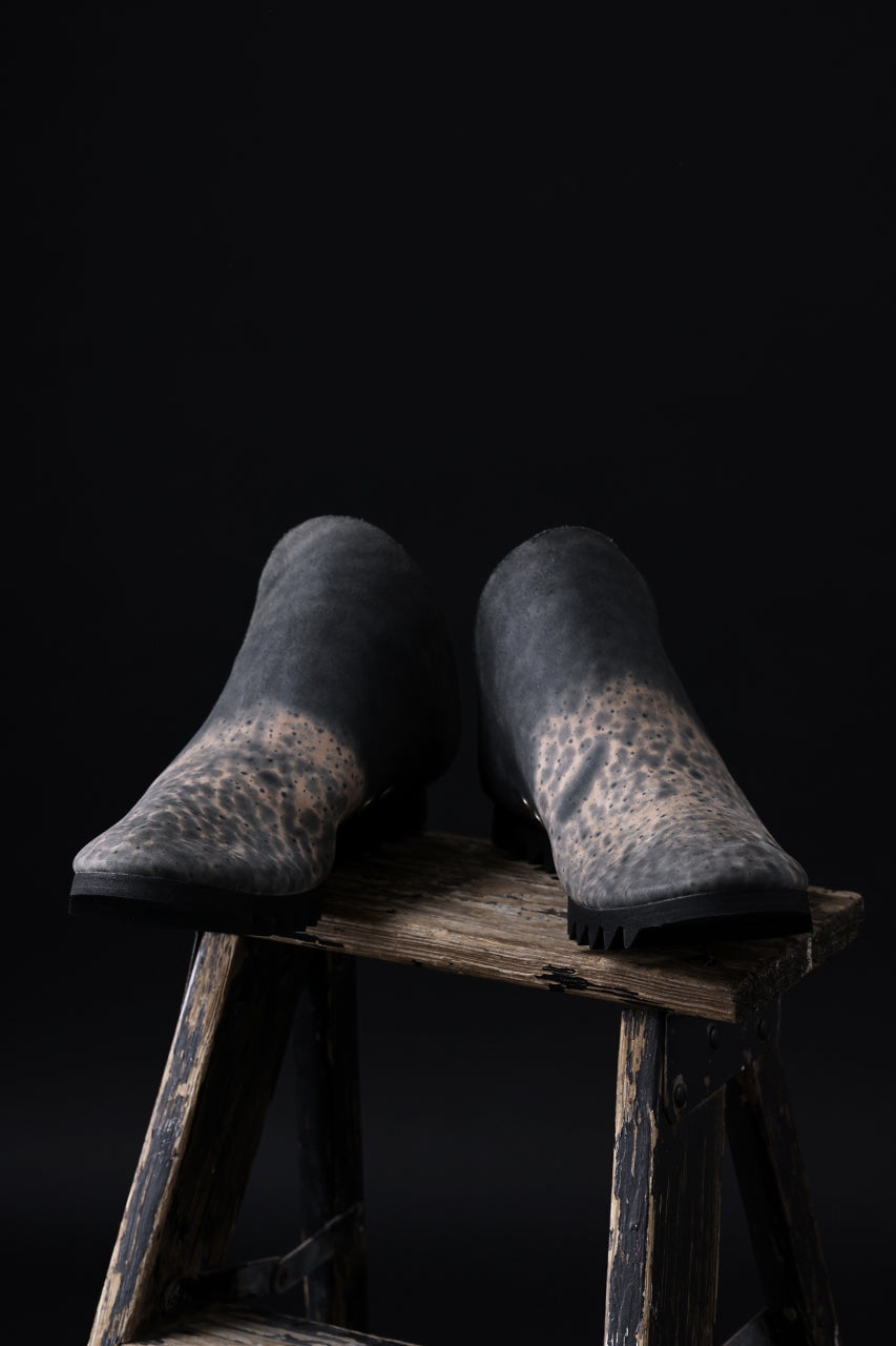 画像をギャラリービューアに読み込む, ierib onepiece slip-on shoes / Marble Cordovan (BLACK)