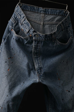 画像をギャラリービューアに読み込む, CHANGES REPRODUCT WIDEFIT JEANS (INDIGO #A)