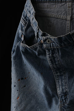 画像をギャラリービューアに読み込む, CHANGES REPRODUCT WIDEFIT JEANS (INDIGO #A)