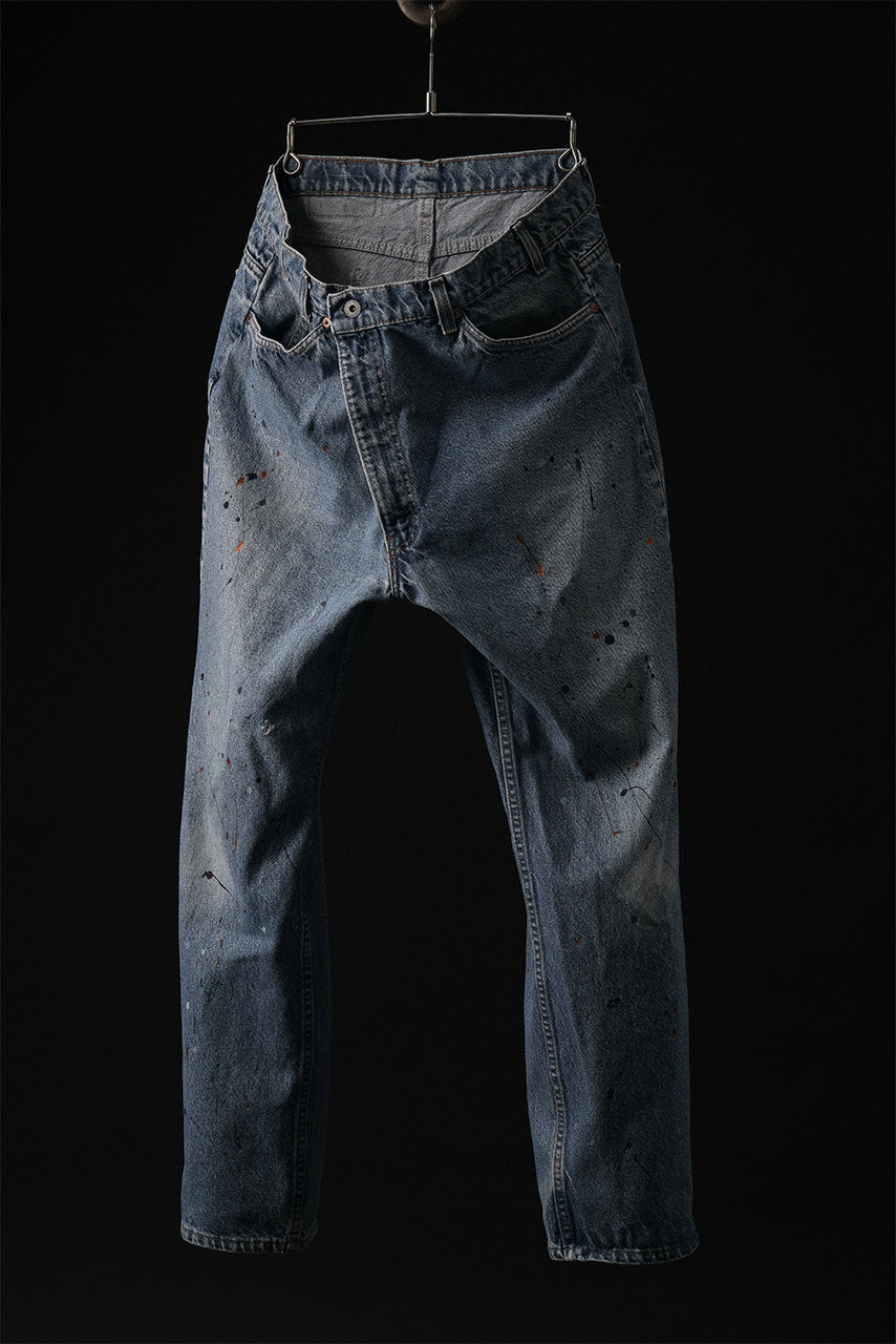 画像をギャラリービューアに読み込む, CHANGES REPRODUCT WIDEFIT JEANS (INDIGO #A)