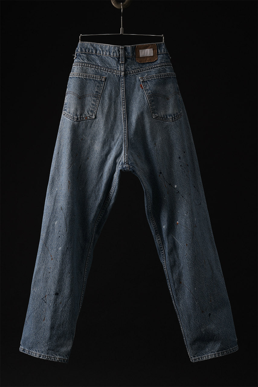 画像をギャラリービューアに読み込む, CHANGES REPRODUCT WIDEFIT JEANS (INDIGO #A)