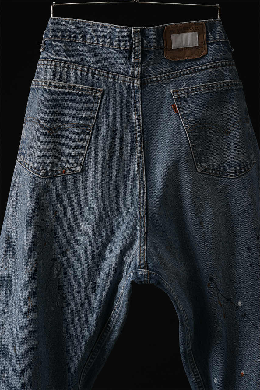 画像をギャラリービューアに読み込む, CHANGES REPRODUCT WIDEFIT JEANS (INDIGO #A)