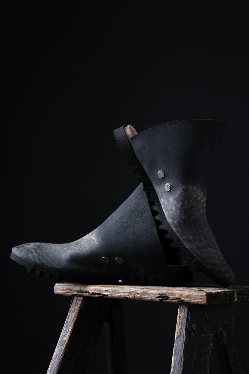 画像をギャラリービューアに読み込む, ierib onepiece slip-on shoes / Marble Cordovan (BLACK)