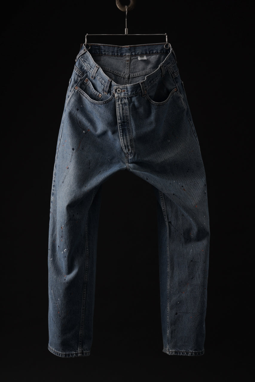 画像をギャラリービューアに読み込む, CHANGES REPRODUCT WIDEFIT JEANS (INDIGO #B)