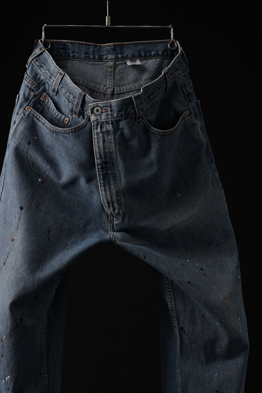 画像をギャラリービューアに読み込む, CHANGES REPRODUCT WIDEFIT JEANS (INDIGO #B)