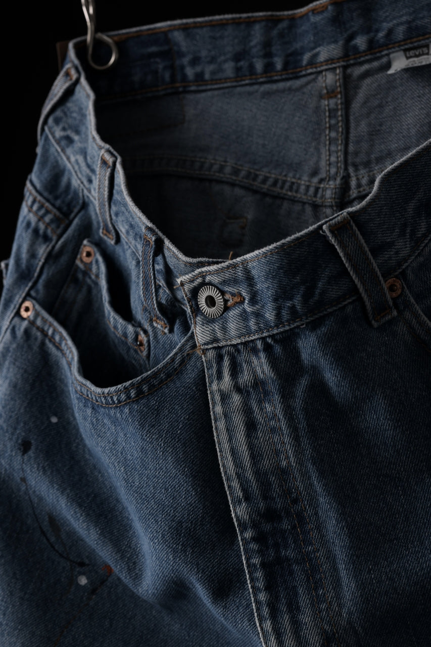 画像をギャラリービューアに読み込む, CHANGES REPRODUCT WIDEFIT JEANS (INDIGO #B)