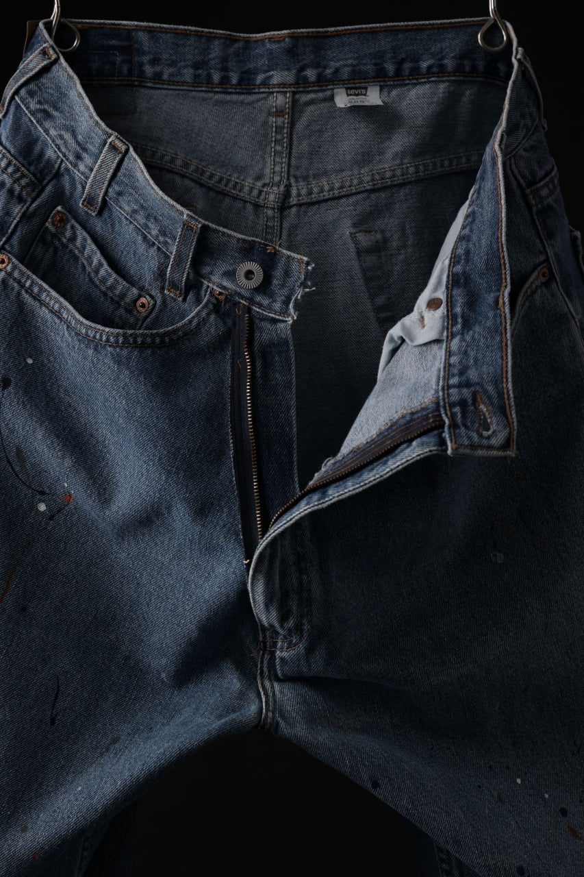 画像をギャラリービューアに読み込む, CHANGES REPRODUCT WIDEFIT JEANS (INDIGO #B)