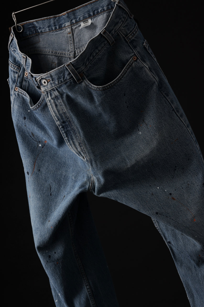 画像をギャラリービューアに読み込む, CHANGES REPRODUCT WIDEFIT JEANS (INDIGO #B)